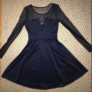Women’s Navy Blue Cocktail Dress
